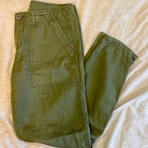 Women’s Sanctuary Casual Army Green Trooper Pants